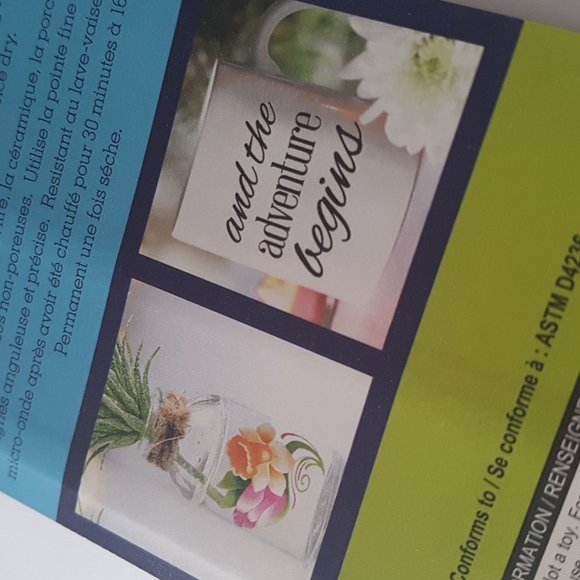 Glass Paint Fineliner Marker 3ml (Magenta) - Picture 8 of 9